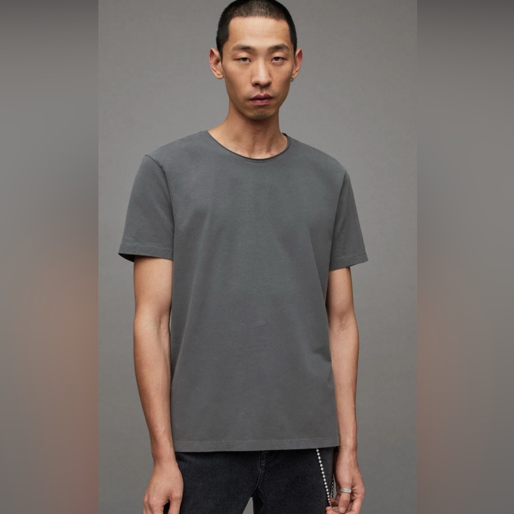 AllSaints Men's Bodega Short Sleeve Crew Neck Shirt NWT medium